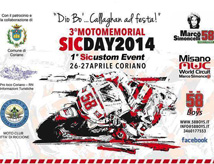 Motomemorial SicDay 2014 a Coriano e al Misano World Circuit