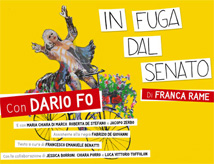 In Fuga dal Senato: spettacolo di Dario Fo al Teatro Nuovo di San Marino