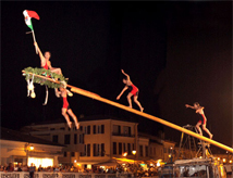 24esima edizione del Palio della Cuccagna di Cesenatico
