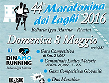 44esima Maratonina dei Laghi a Igea Marina