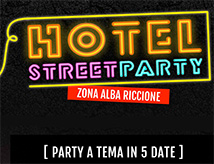 Hotel Street Party 2017 a Riccione