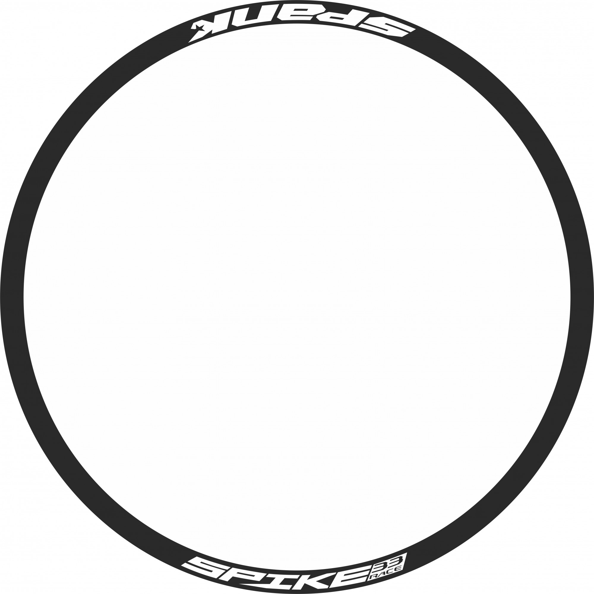 Wheels Stickers Spike Spank Race 33 Buy It Now On Bikestickers Eu