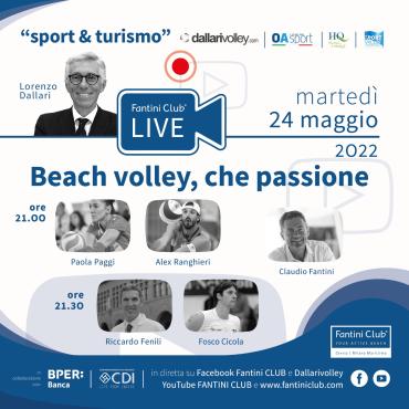 CS_23-05-2022_ Beach volley, che passione. Un nuovo appuntamento con Fantini Club Live.