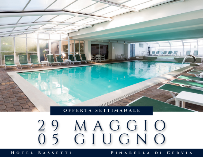 Angebot Anfang Juni: Sonderrabatte im 3 Sterne Superior Hotel in Pinarella di Cervia!