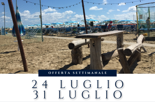 Offerta Speciale per l'ultima settimana di Luglio al mare a Pinarella di Cervia All Inclusive