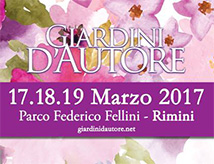 Giardini d'Autore Primavera 2017 a Rimini