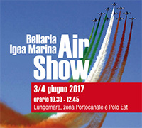 Bellaria Igea Marina Air Show 2017 con le Frecce Tricolori