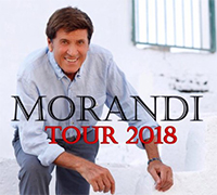 Concerto di Gianni Morandi all'RDS Stadium di Rimini
