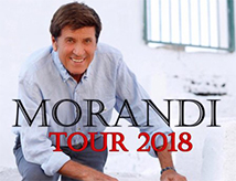 Concerto di Gianni Morandi all'RDS Stadium di Rimini