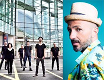 Concerto di Samuel con i Planet Funk all'RDS Stadium di Rimini