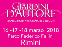 Giardini d'Autore a Rimini 2018: edizione Primavera