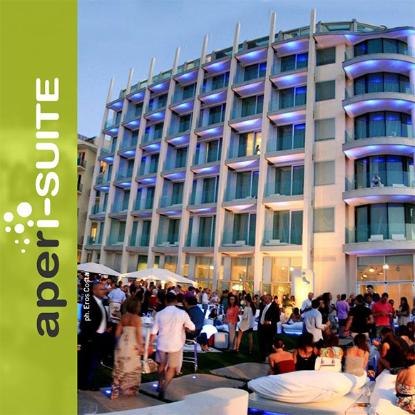 Aperitivi e cene a Rimini estate 2018 presso I-Suite Hotel