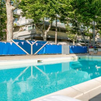 Swimming pool hotel in Rimini, 3 star hotel with swimming pool in Riccione, 3 star hotel in Rimini with swimming pool