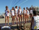 Bagno 78 Sabbia d'Oro Rimini Beach Party Il giorno di Ferragosto Miss Maglietta Bagnata