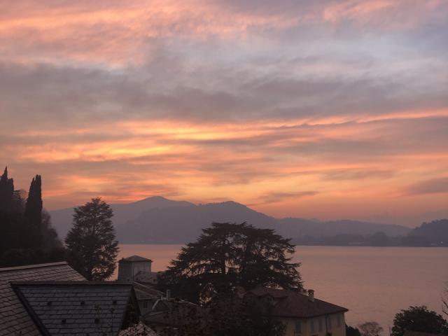 Sunset on Como Lake