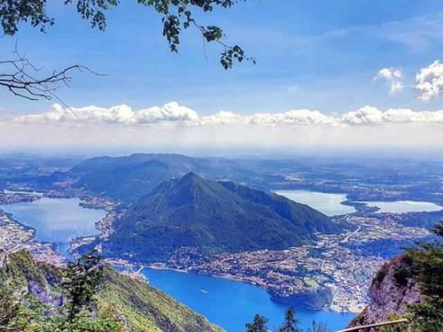 Como Lake from the top