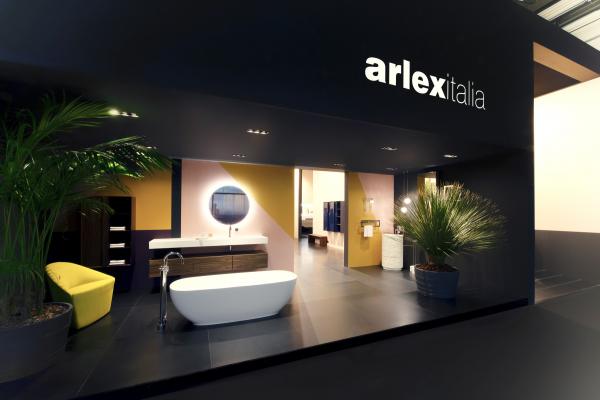 Arlex Italia ● Salone del Bagno ● Fiera Milano Rho |● Credits: Bernhardt & Vella Studio