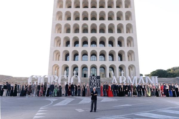 Giorgio Armani ● One Night Only Roma  ● Store Opening
Palazzo della Civiltà Italiana Roma