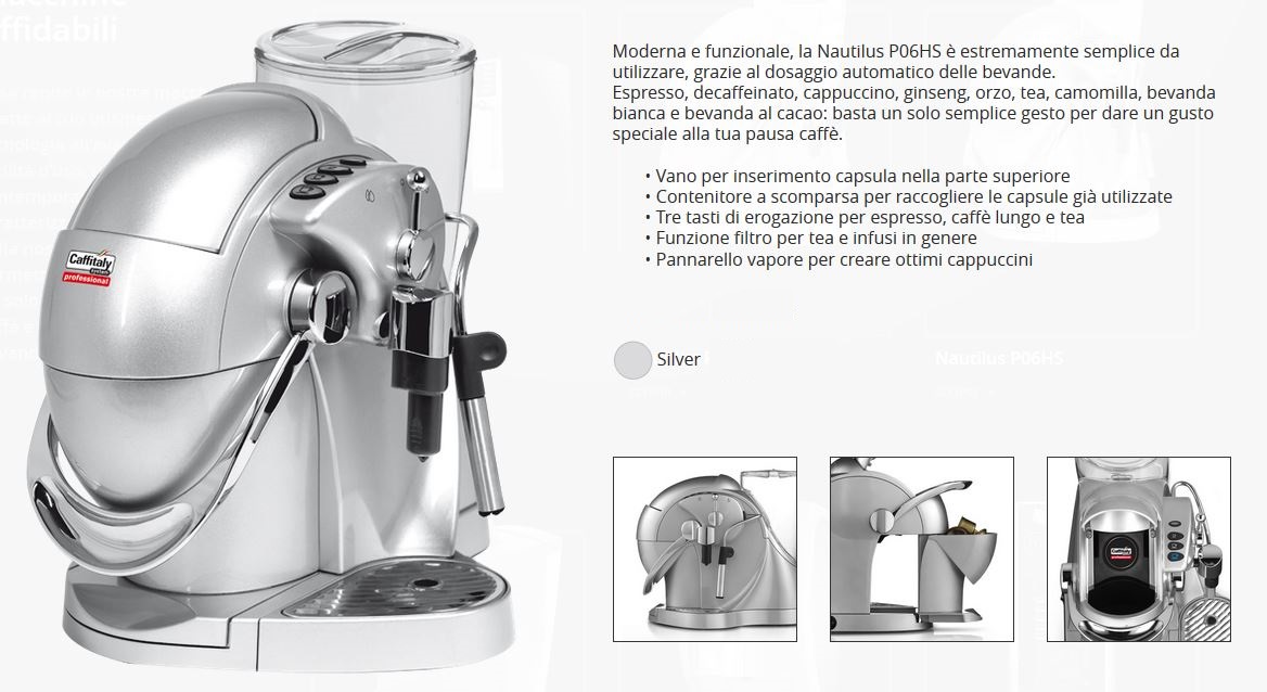 Caffitaly System - Immergiti nell'aroma del vero espresso italiano con la  macchina da caffè Nautilus. Solo da Caffitaly, fino al 30 maggio, con uno  sconto incredibile e 80 capsule incluse nel prezzo.