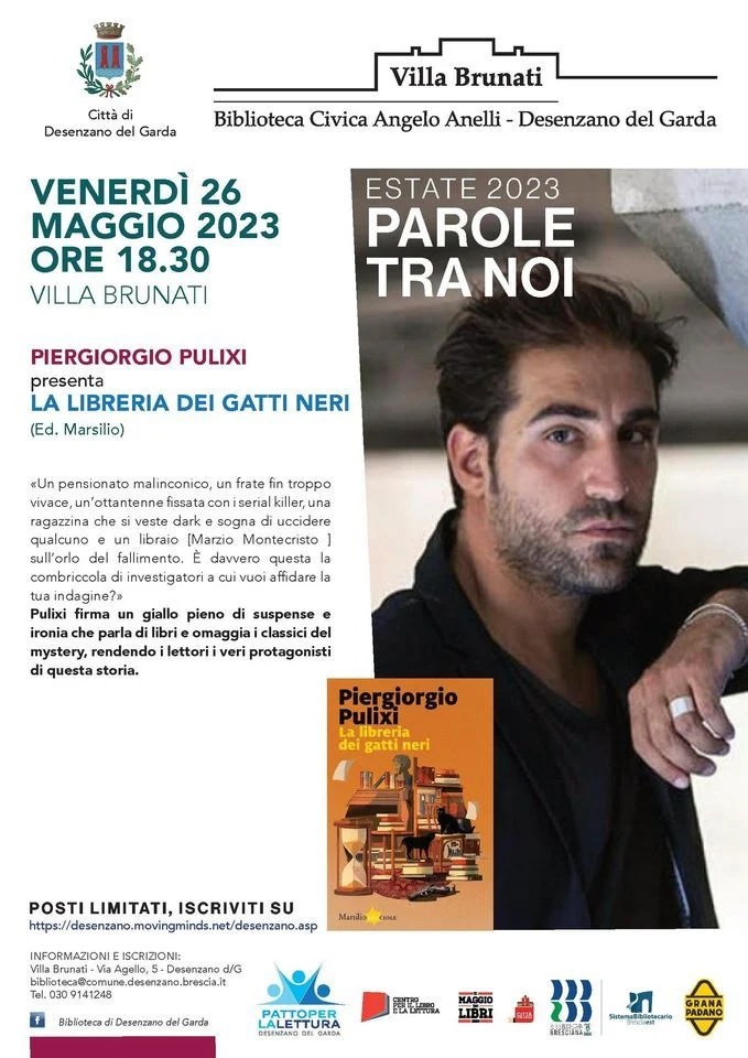 PIERGIORGIO PULIXI presenta La Libreria dei Gatti Neri (Ed. Marsilio)