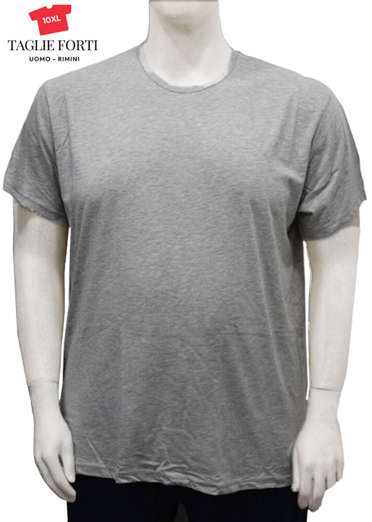 intimo uomo TAGLIE FORTI maglia girocollo maglietta cotone da 2XL a 10XL Maxfort - Foto 8 di 9
