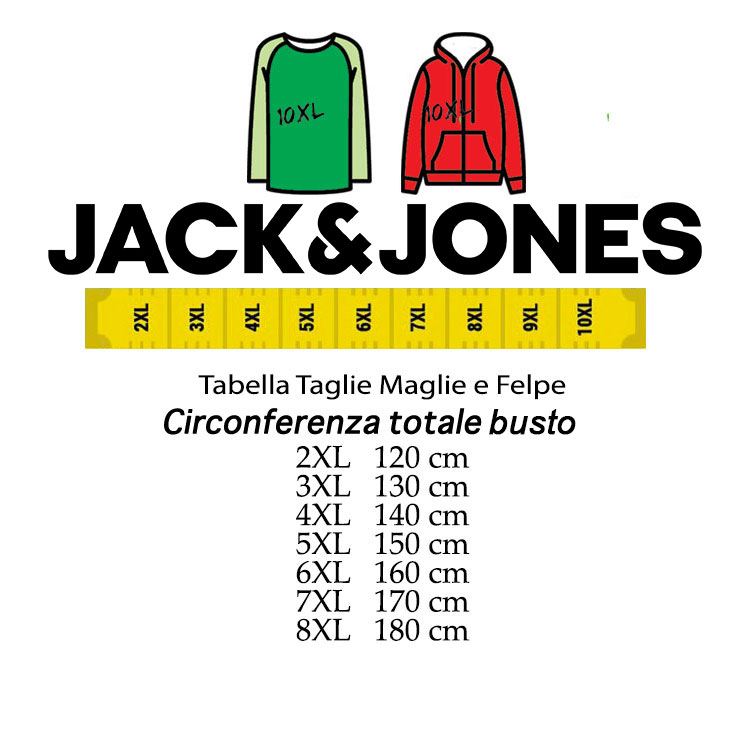 Jack And Jones Medium Size Chart