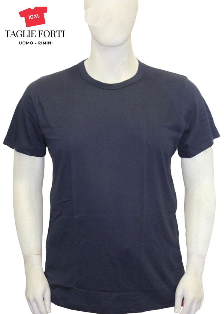 intimo uomo TAGLIE FORTI girocollo maglietta cotone elasticizzato da 2XL a 10X - Foto 8 di 9