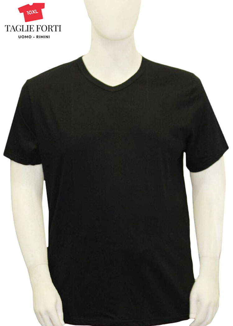 20 Nodi men's plus size cotton underwear t-shirt 1001 available in white -  black