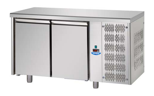 Tavolo refrigerato per pasticceria teglie 60x40-Macchine del Gusto