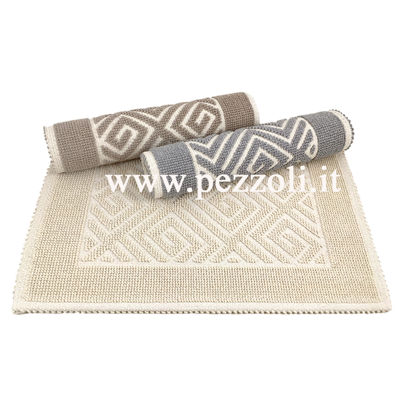 Vendita Modern alghero tappeto cotone scendiletto 60x105, vendita online  Modern alghero tappeto cotone scendiletto 60x105