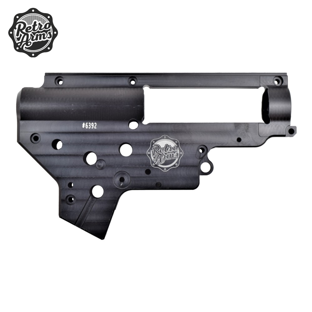 RETROARMS SHELL GEARBOX CNC V2 8mm - QSC | Target Soft Air
