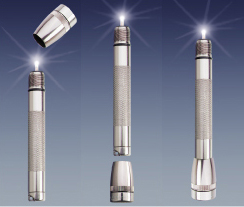 bleu Mini Maglite DEL 2 Aa