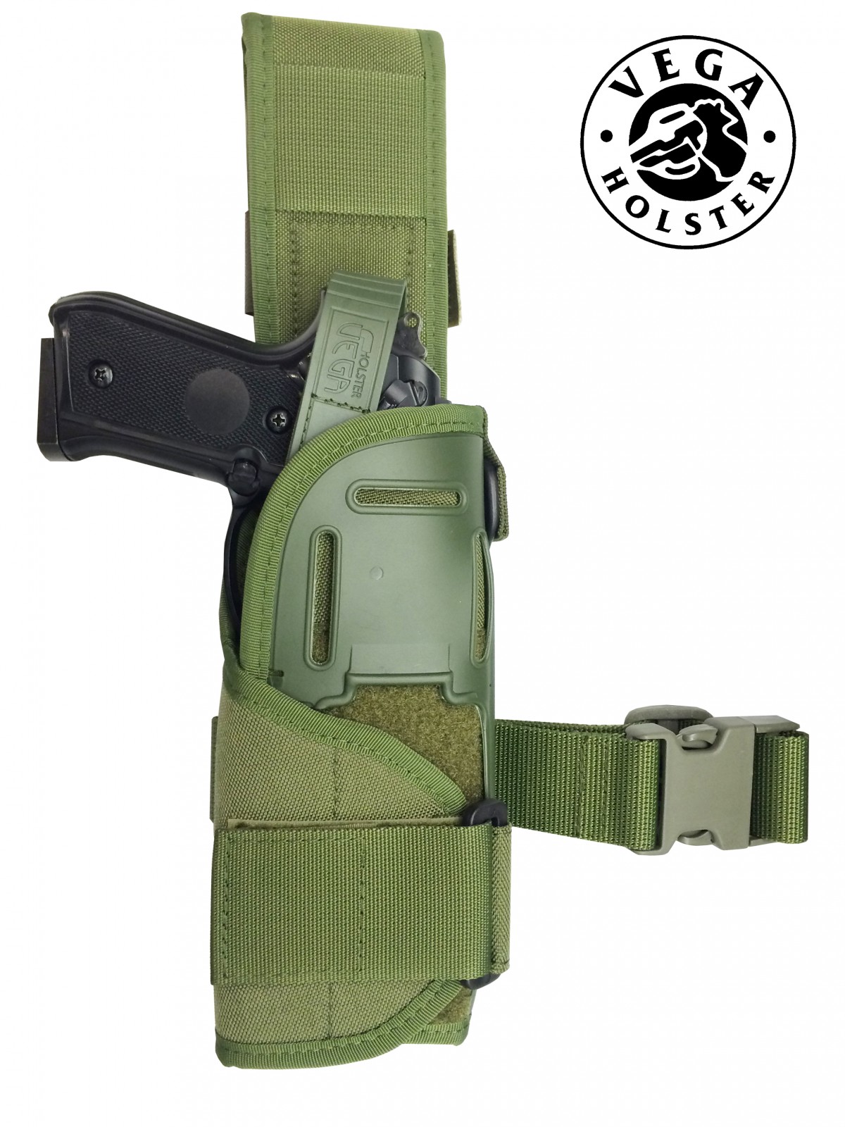 VEGA HOLSTER HOLSTER TACTICAL WITH GREEN THIGH KIT | Target Soft Air ...