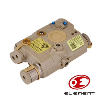 ELEMENT LASER WITH LED LIGHT DARK EARTH (EL-EX396T)