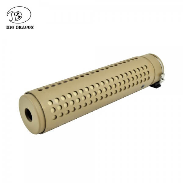 Big Dragon SILENZIATORE Fucile Softair ZIGRINATO 195MM Tan BD-0451 :  : Sport e tempo libero