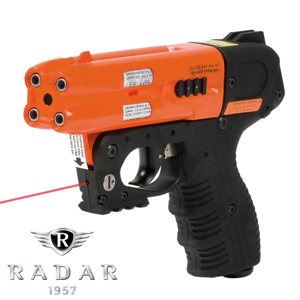 Vendita Radar pistola spray al peperoncino jet protector jpx4 con laser  integrato, vendita online Radar pistola spray al peperoncino jet protector  jpx4 con laser integrato