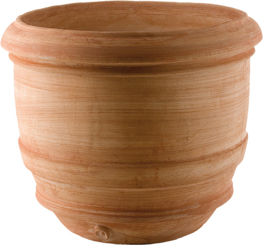 VASO LISCIO CM. 60 IN TERRACOTTA TOSCANA [ru.liscio60] - 95,00