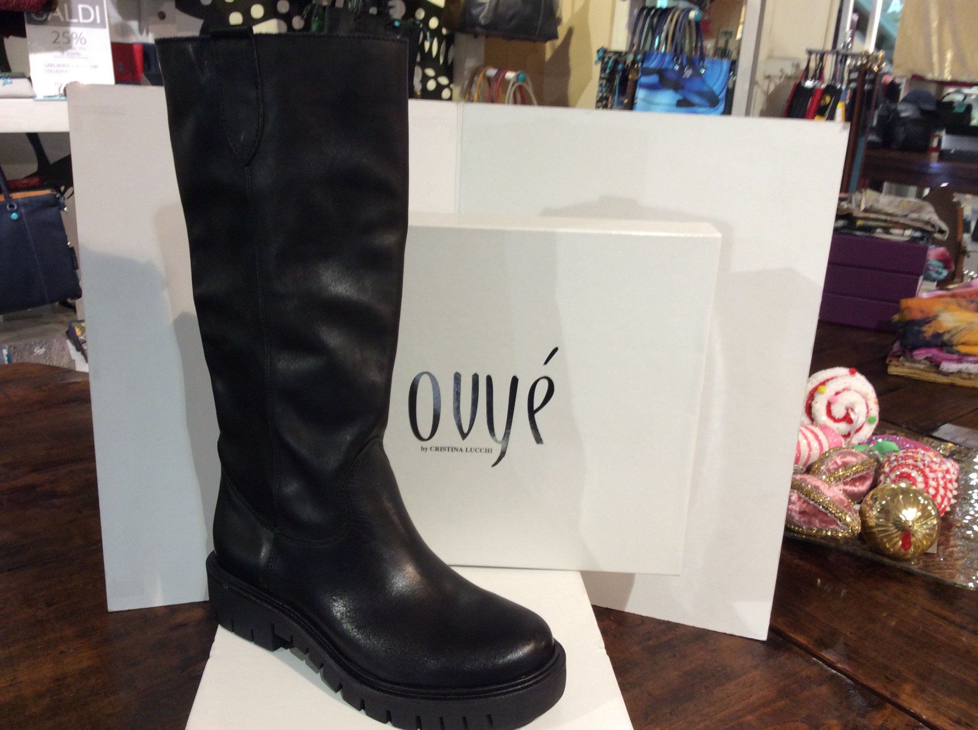 Vendita Ovye' scarpe - stivale donna mod. ef2342, vendita online Ovye'  scarpe - stivale donna mod. ef2342 | Tempus Doni