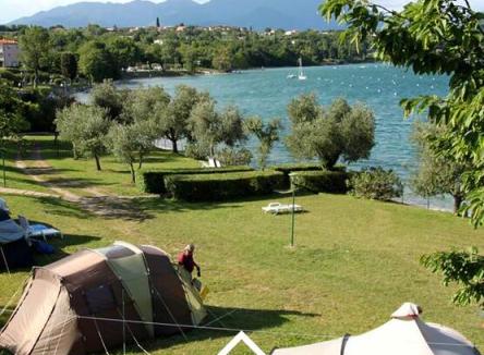 Camping Life on Lake Garda
