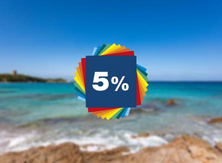 PRENOTA PRIMA -5%