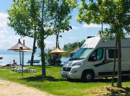 Low season offer for two people with camper or caravan from September to November