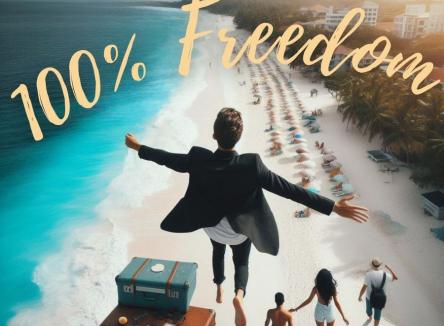 100% freedom