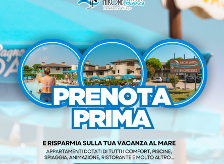 OFFERTA PRENOTA PRIMA