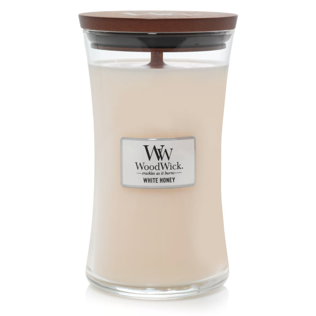 WoodWick White Honey Candele profumate