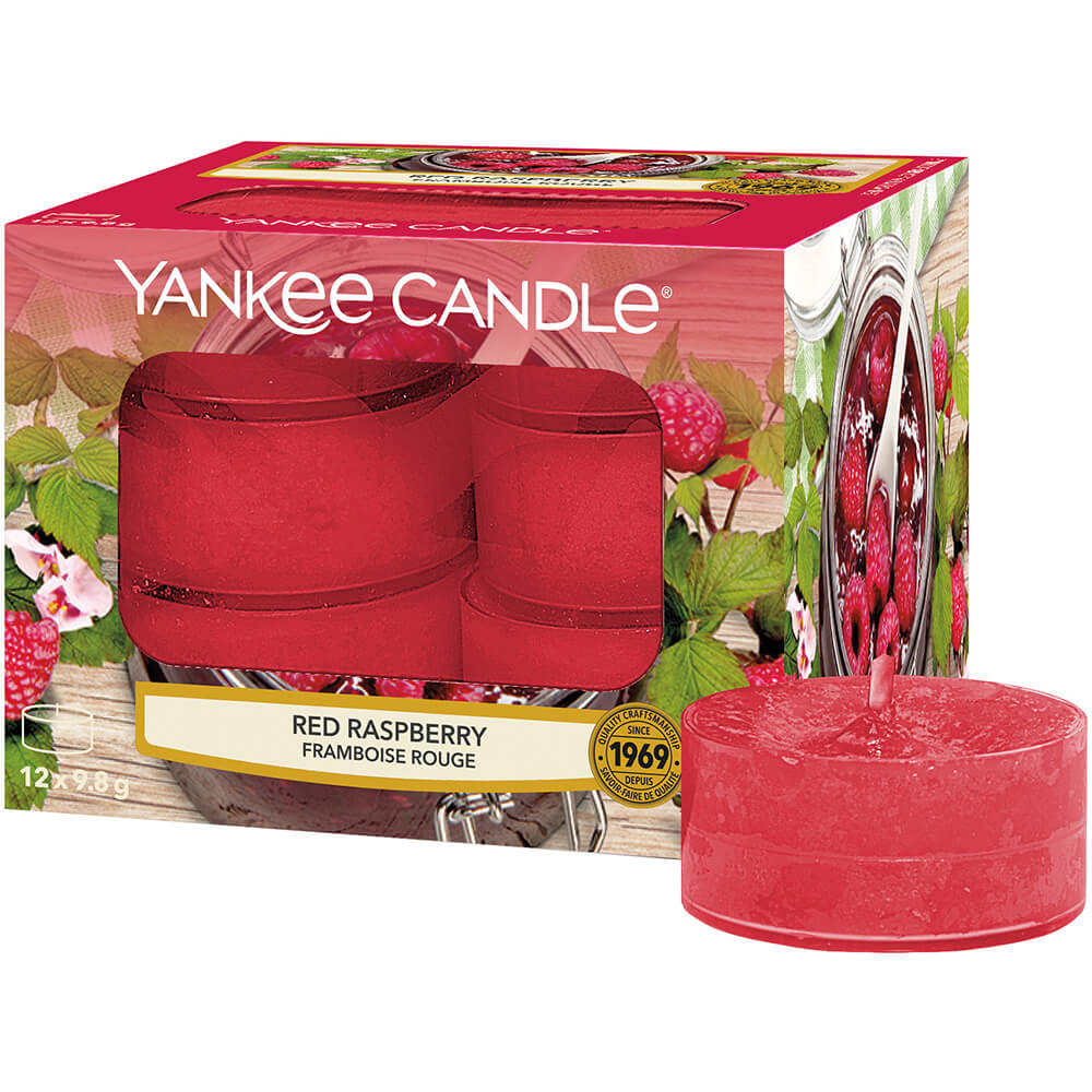Yankee Candle Tea Light Candele 25 Pezzi Non Profumate Bianco Cera 17 x 19.2 x 5.5 cm 
