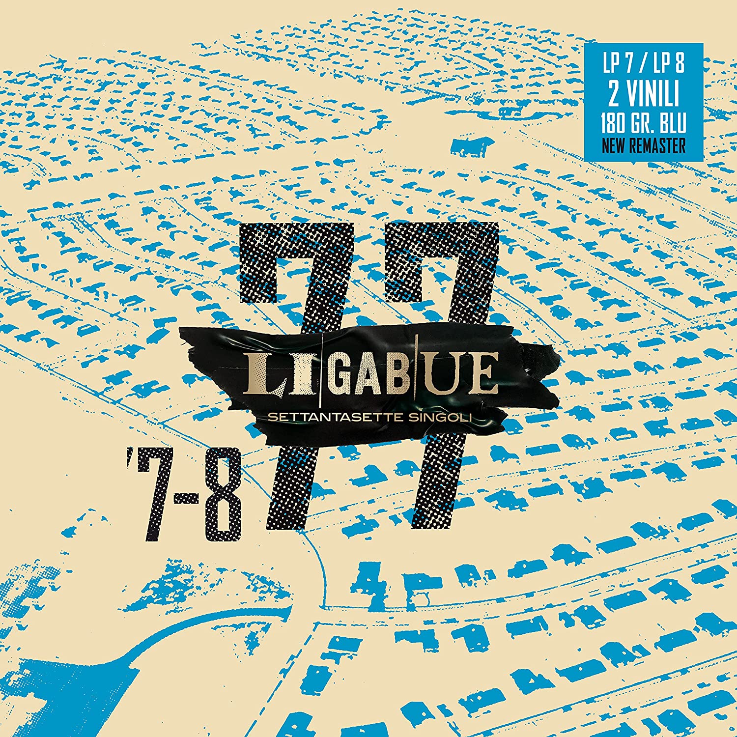 Ligabue - 77 singoli lp 7 + lp 8