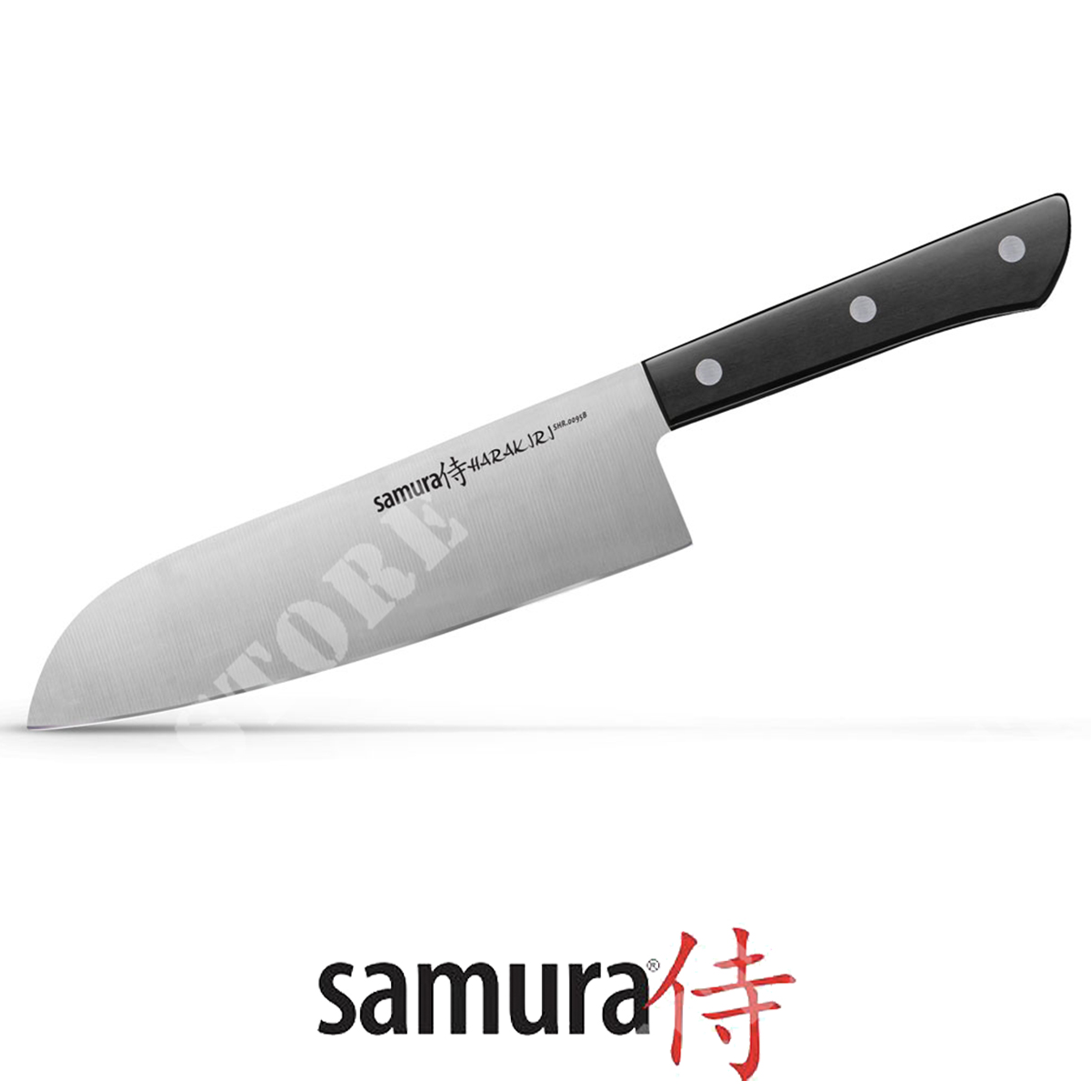 Coltello harakiri santoku 17.5cm samura (c670shr095), Armeria