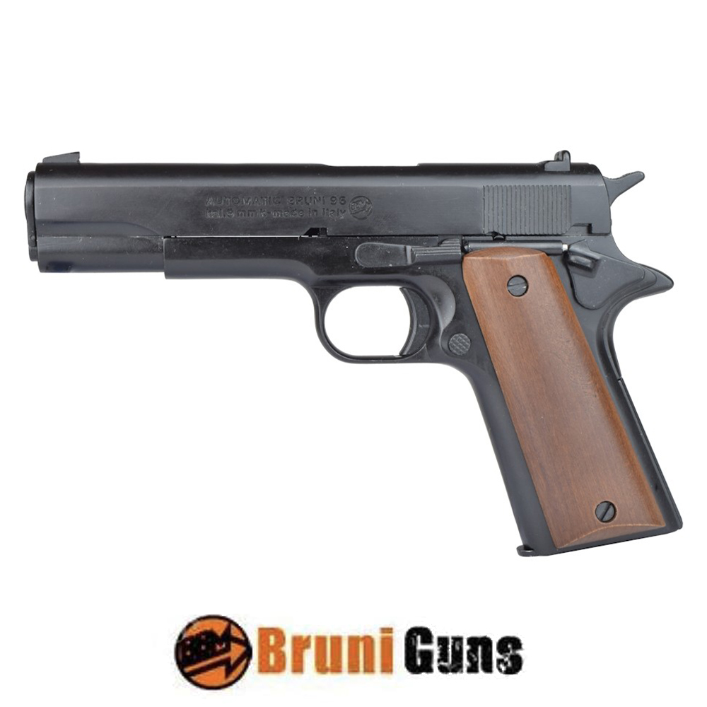 Blank pistol 96 caliber 9mm pak black bruni (br-1505): Blank guns - bruni  for Softair