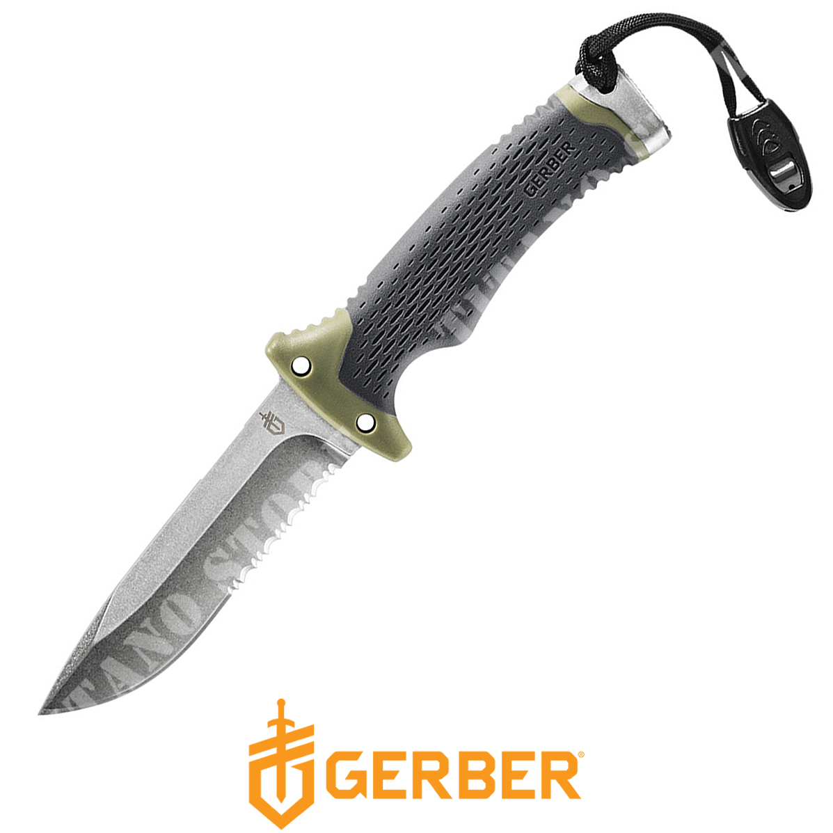 K25 – COLTELLO TATTICO CON PARACORD IN COYOTE