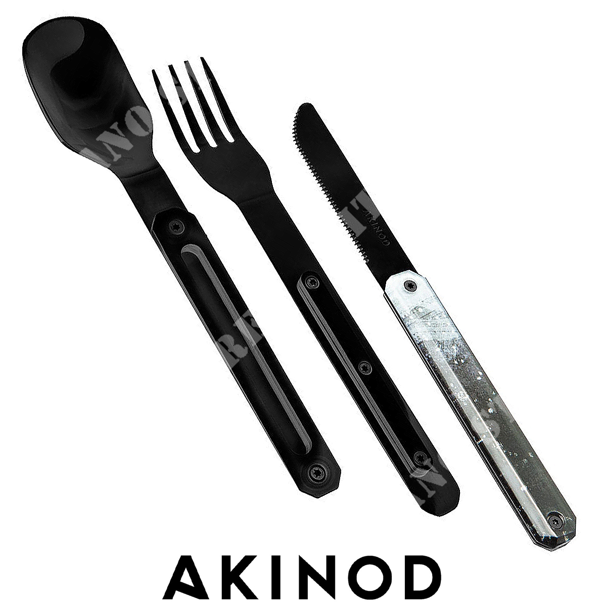 Couverts magnétiques 12h34 cosmos akinod (a01b00010): Ensemble de cuisine  pour Softair